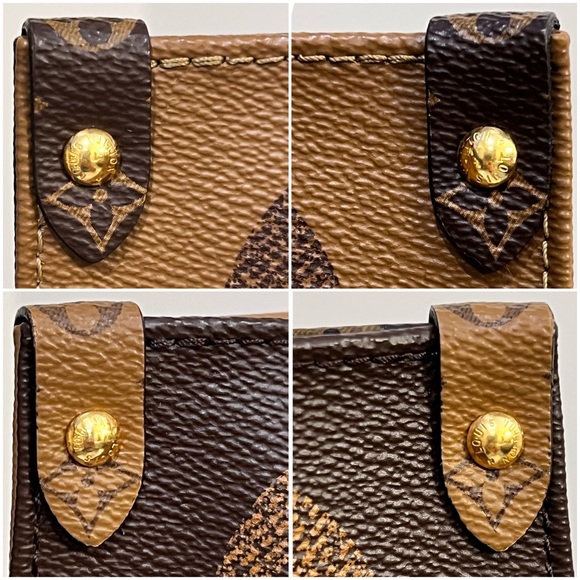 LV Limited Edition Louis Vuitton Giant Monogram Reverse Canvas OnTheGo GM Tote - Picture 4 of 16